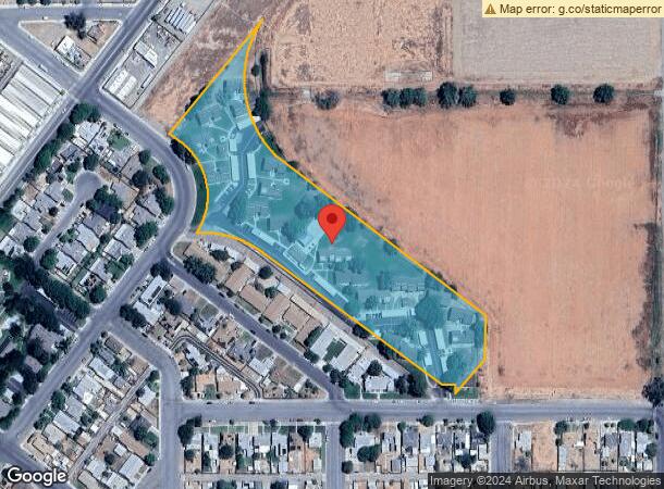  550 E Glenn Ave, Coalinga, CA Parcel Map