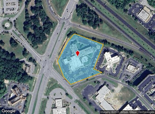  651 N Winstead Ave, Rocky Mount, NC Parcel Map