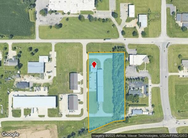 2950 Geraldine Rd, Waterloo, IA Parcel Map