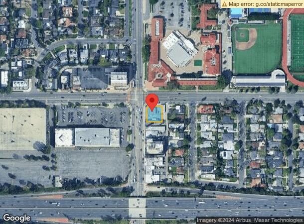  13650 Riverside Dr, Sherman Oaks, CA Parcel Map