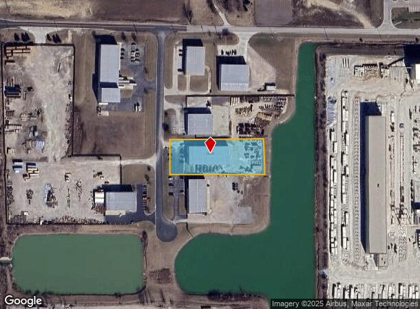  3865 N Commercial Pky, Greenfield, IN Parcel Map