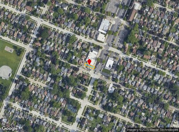  7340 Park Ave, Allen Park, MI Parcel Map