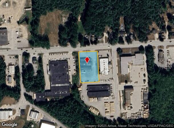 1110 Minot Ave, Auburn, ME Parcel Map