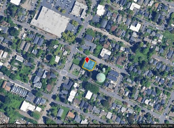  7013 N Oswego Ave, Portland, OR Parcel Map