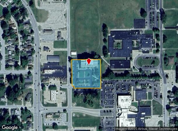  630 N Webster St, Taylorville, IL Parcel Map