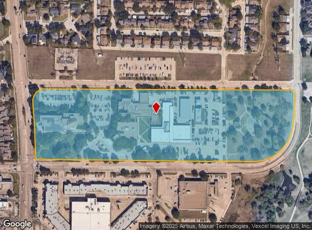 1945 E Jackson Rd, Carrollton, TX Parcel Map