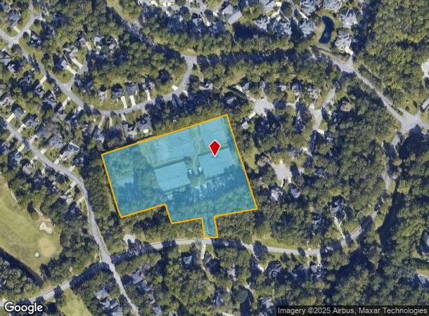 80 Wedgefield Xing, Savannah, GA Parcel Map