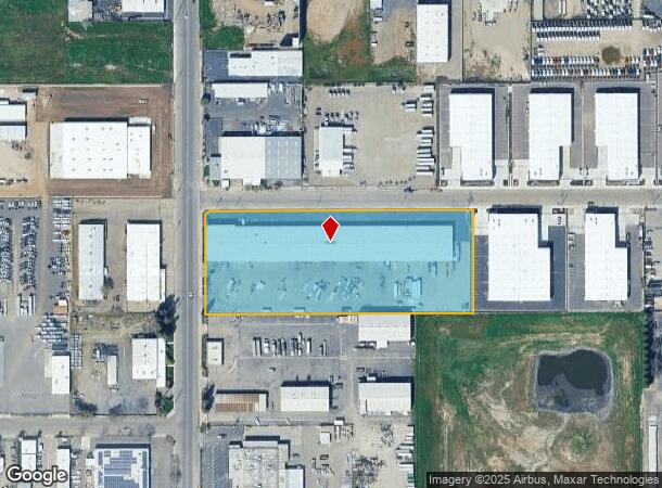  2695 S Cherry Ave, Fresno, CA Parcel Map