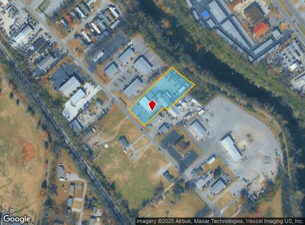  1360 W College St, Murfreesboro, TN Parcel Map