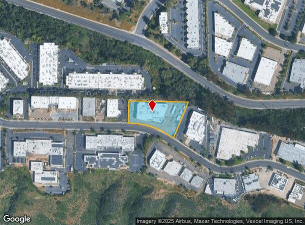 6610 Nancy Ridge Dr, San Diego, CA Parcel Map