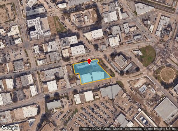  3220 Commerce St, Dallas, TX Parcel Map
