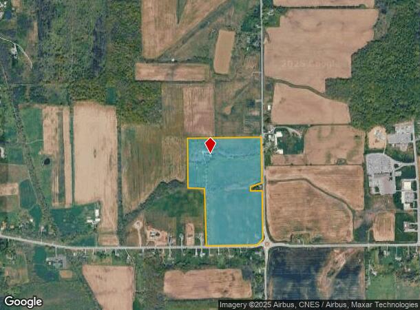  2920 Smith Rd, Canandaigua, NY Parcel Map