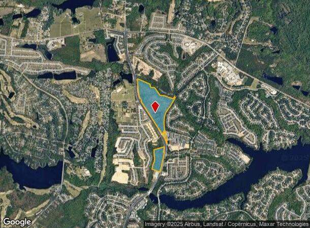 B S Hard Scrabble Rd, Columbia, SC Parcel Map