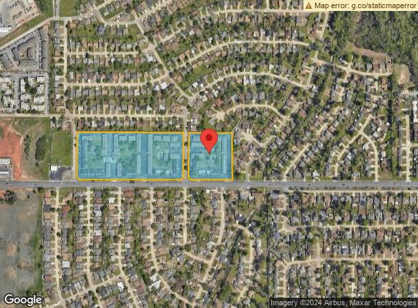  3834 N Oak Grove Dr, Midwest City, OK Parcel Map