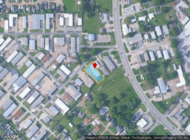 107 Turn Row, Lafayette, LA Parcel Map