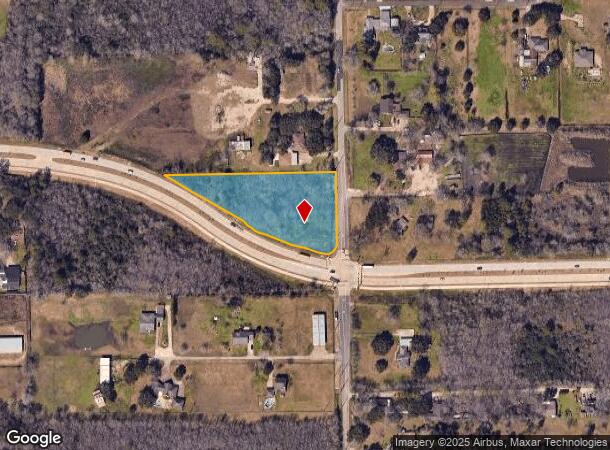 1636 Max Rd, Pearland, TX Parcel Map