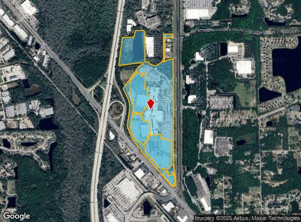  10300 Southside Blvd, Jacksonville, FL Parcel Map