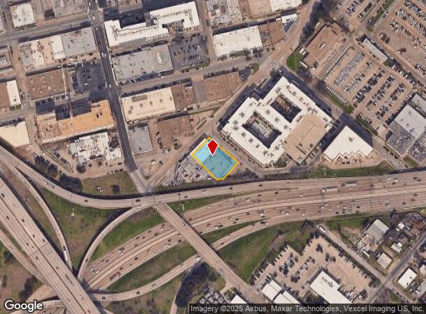  514 S Hall St, Dallas, TX Parcel Map