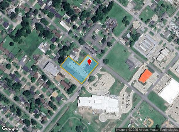 5899 W Jefferson Blvd, Groves, TX Parcel Map