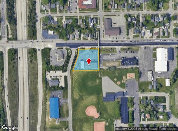  1350 E Bristol Rd, Burton, MI Parcel Map