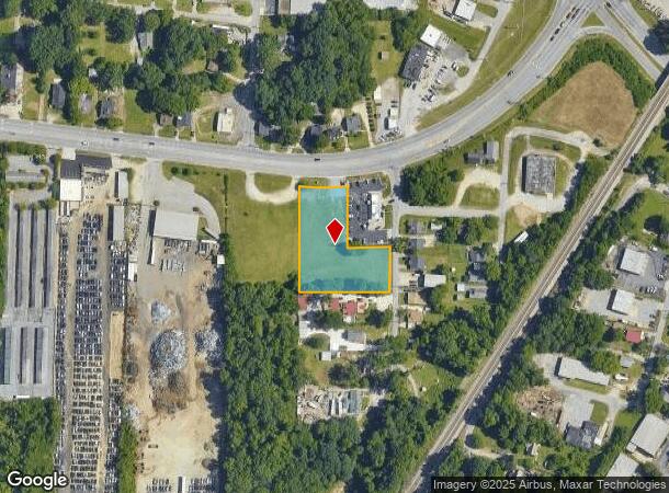 2607 W English Rd, High Point, NC Parcel Map