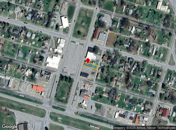 232 N Lincoln Blvd, Shawneetown, IL Parcel Map