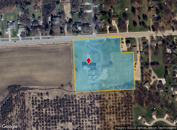 6934 Peck Rd, Lexington, MI Parcel Map