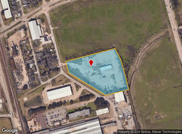  7503 S Santa Fe Dr, Houston, TX Parcel Map