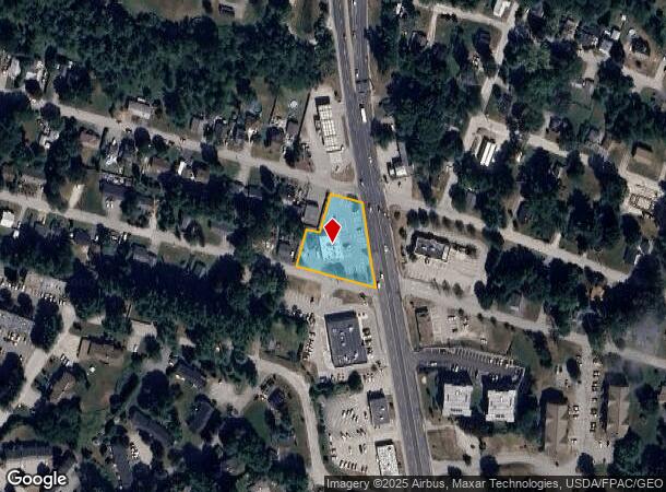 458 Center St, Auburn, ME Parcel Map