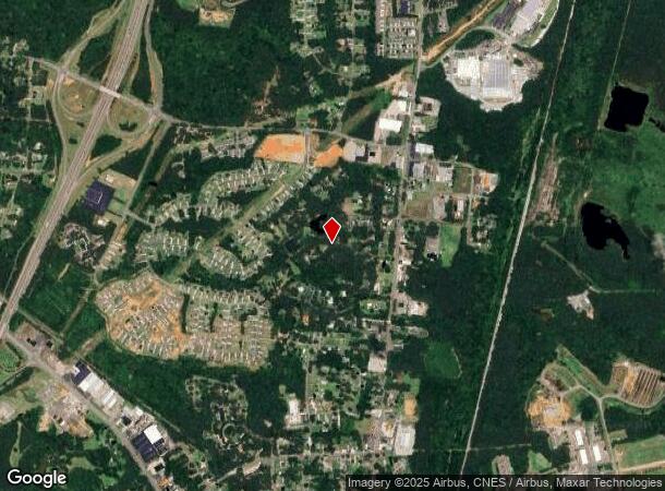  S Horner Blvd, Sanford, NC Parcel Map