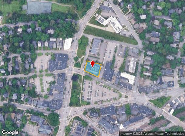 10 Langley Rd, Newton Center, MA Parcel Map