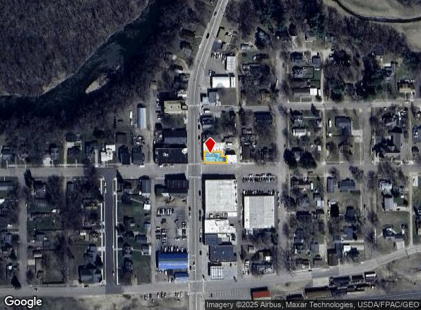 600 Main St, Colfax, WI Parcel Map