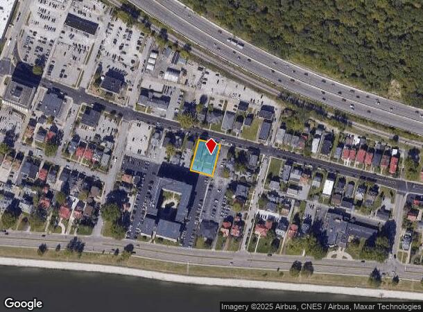  2213 Washington St E, Charleston, WV Parcel Map