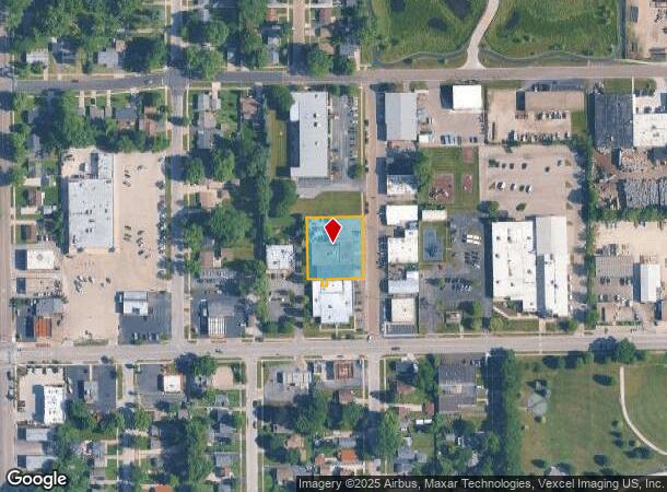 710 Morton Ave, Aurora, IL Parcel Map