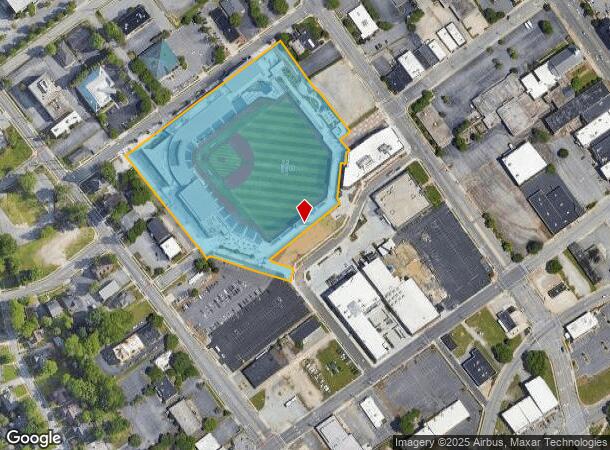  301 N Elm St, High Point, NC Parcel Map