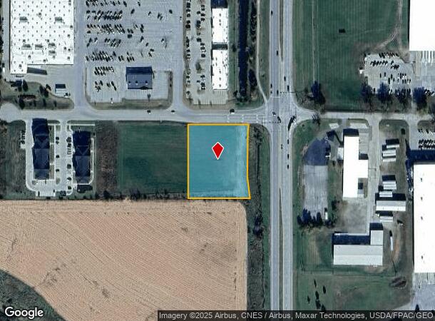 610 Industrial Ave, Grinnell, IA Parcel Map
