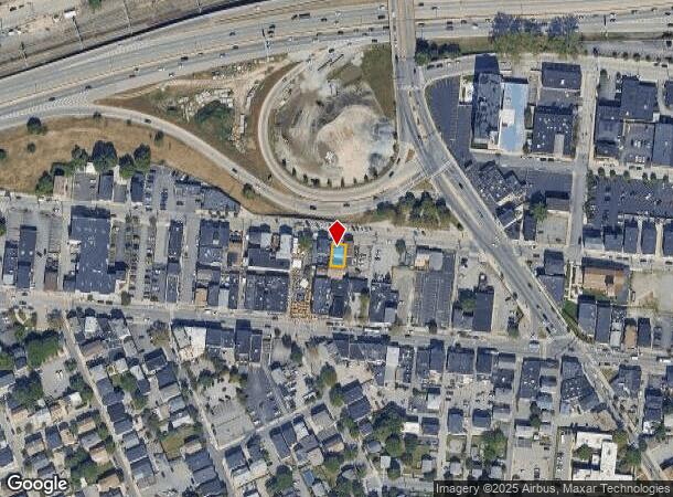  92 Spruce St, Providence, RI Parcel Map