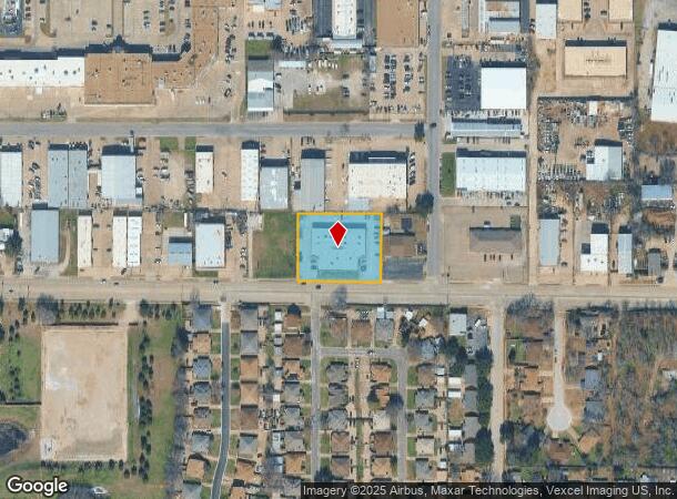  2313 W Arkansas Ln, Pantego, TX Parcel Map