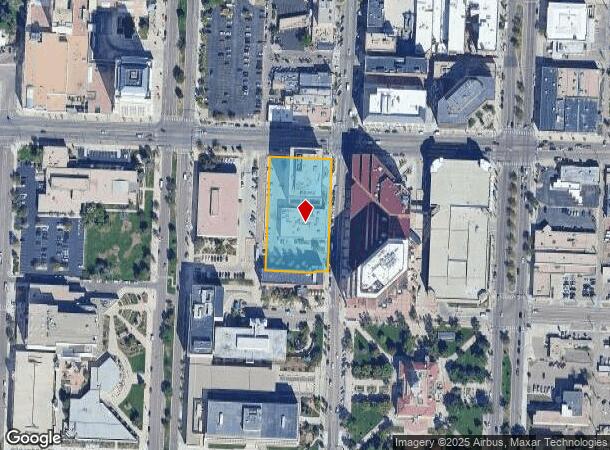  102 S Tejon St, Colorado Springs, CO Parcel Map