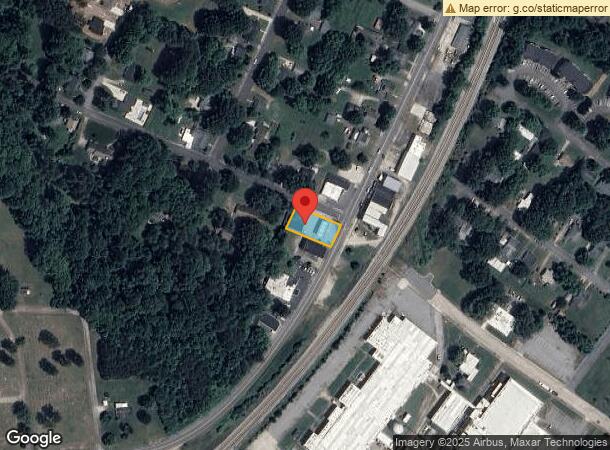  1104 S Main St, China Grove, NC Parcel Map