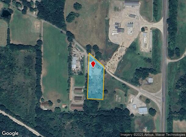 1677 Sweet Gum Ln, Waldron, AR Parcel Map