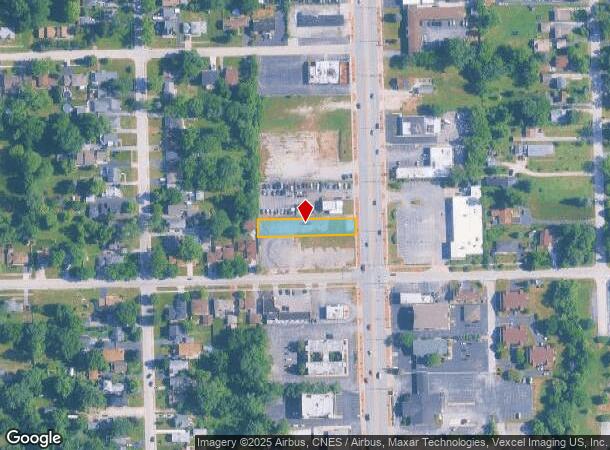 15440 Cicero Ave, Oak Forest, IL Parcel Map