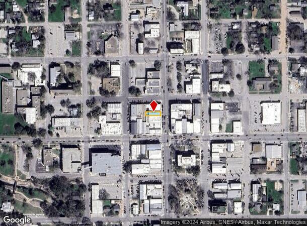  110 N Austin St, Seguin, TX Parcel Map