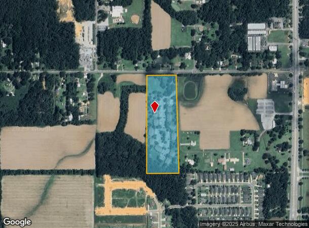  7684 Twin Beech Rd, Fairhope, AL Parcel Map