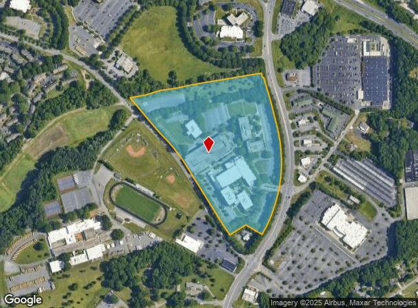 5630 University Pky, Winston Salem, NC Parcel Map