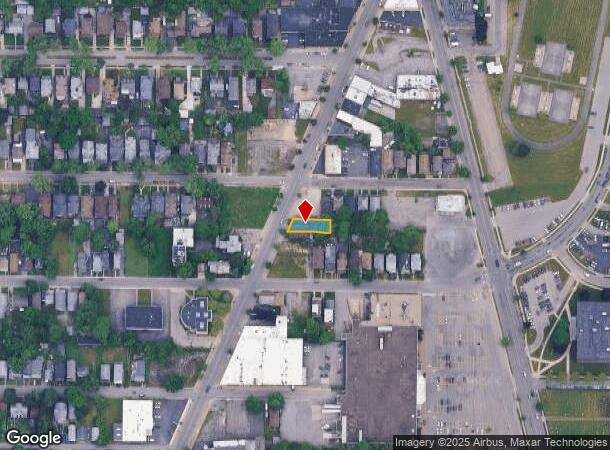 1115 Main St, Niagara Falls, NY Parcel Map