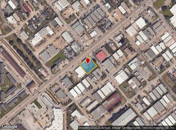  1402 College Ave, South Houston, TX Parcel Map
