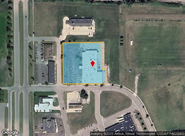 2200 University Ave, Crookston, MN Parcel Map