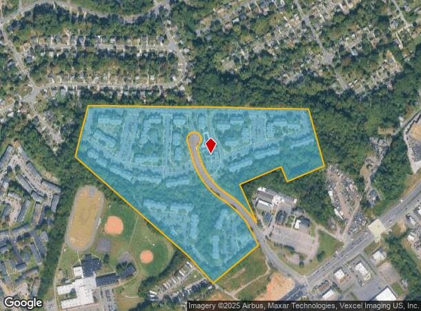 1400 Eisenhower Cir, Woodbridge, VA Parcel Map