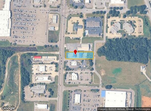 3612 N Gloster St, Tupelo, MS Parcel Map